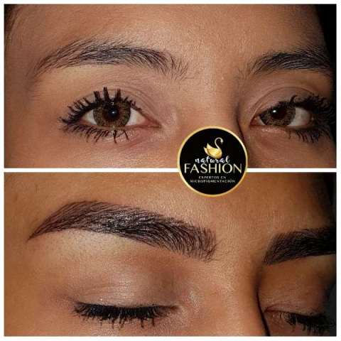 maquillaje permanente de cejas pelo a pelo