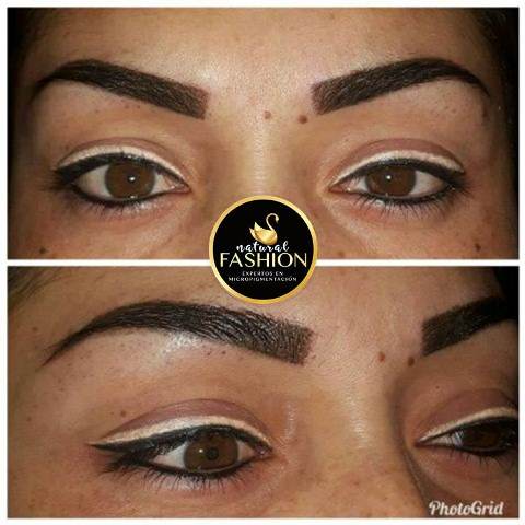 maquillaje rayas de ojos