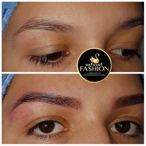 cejas pelo a pelo natural fashion