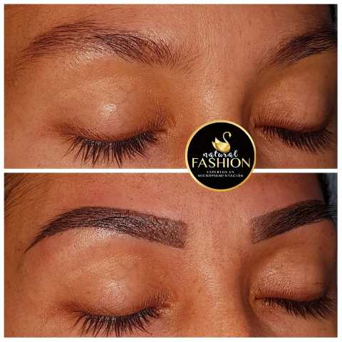 micropigmentación de cejas sombreadas